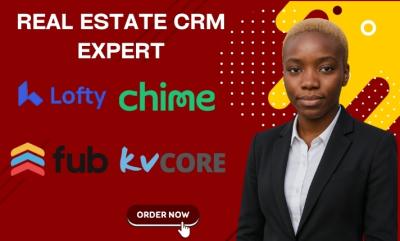 I Will Set Up and Manage Your Lofty CRM kvCORE Follow Up Boss IDX Website