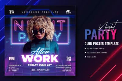 I will design an amazing motion flyer concert night club party flyer music event poster