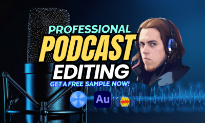 I Will Professionally Edit, Mix, and Master Your Podcast Audio