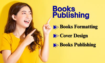 I will do book formatting and layout design for print and ebook