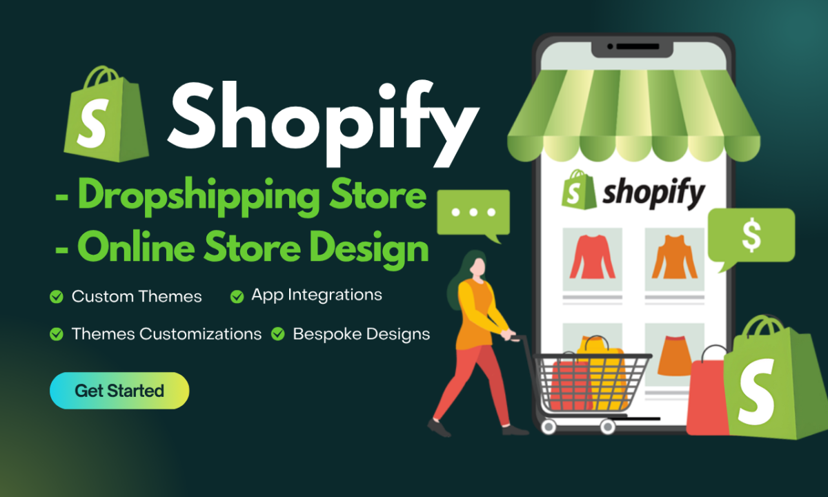 I Will Design a High Converting Shopify Dropshipping Store for Your Business
