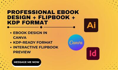 Flipbook Your KDP Book | Canva Ebook Flip Book | Canva Website KDP Formatting