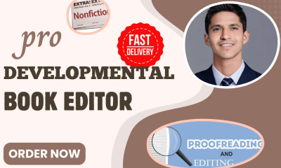 I Will Proofread, Edit, and Format Memoirs, Nonfiction, and Fiction Novels Development