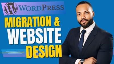 I Will Build, Migrate WordPress Website on Hostinger, GoDaddy, Bluehost, IONOS