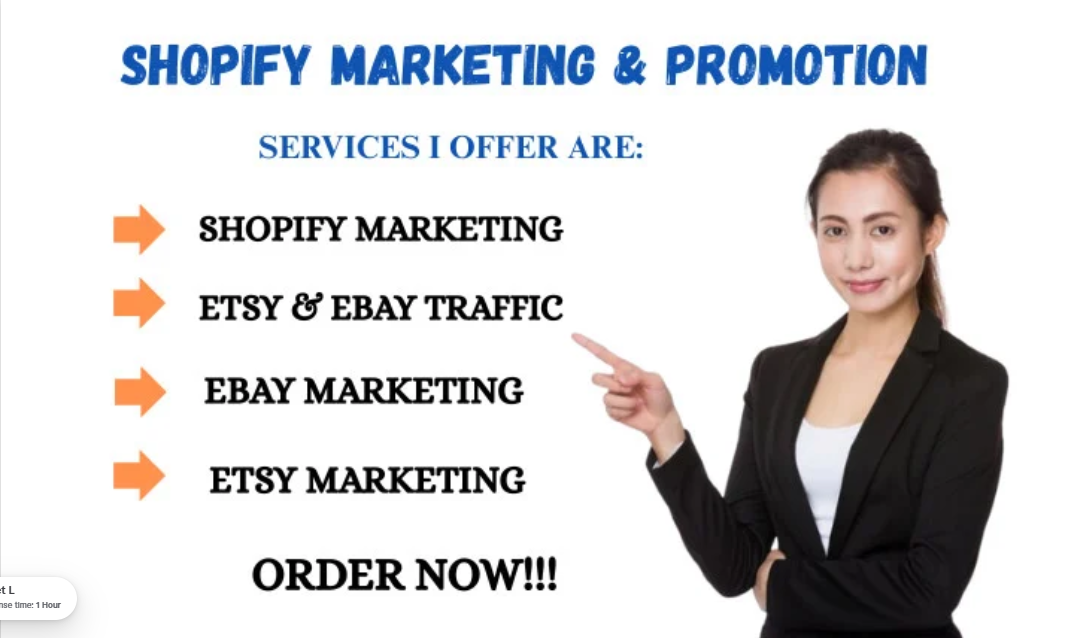I Will Promote and Advertise Your eBay, Etsy, Shopify, TikTok Shop to Get Sales