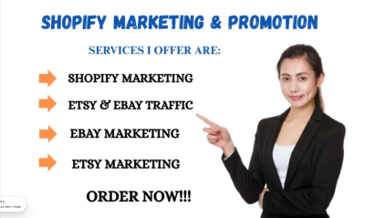 I Will Promote and Advertise Your eBay, Etsy, Shopify, TikTok Shop to Get Sales