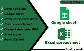 I Will Create Custom Excel Spreadsheets, Google Sheets, VBA Macros, and Templates