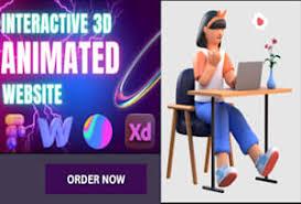 I will create 3D scrolling animation with spline scenes embedded in your Wix website