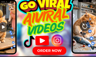 I will make viral AI cat videos, Marvel AI stories, AI animal fusion videos, and AI fusion content