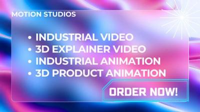 I will create 3D industrial animation, 3D product animation, 3D product video, 3D video