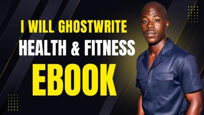I will write, design health fitness ebook, Canva ebook, ebook design, lead magnet