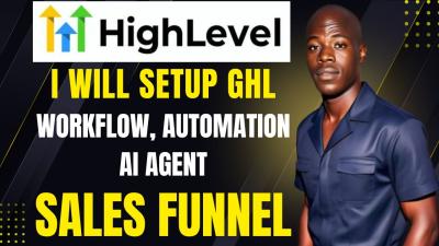 I will setup GoHighLevel Workflow, Automation, and Sales Funnel