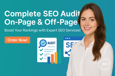 I Will Do Website Audit Report Complete on Page and Off Page SEO