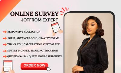 I will design and conduct your survey with real consumers for data you can trust