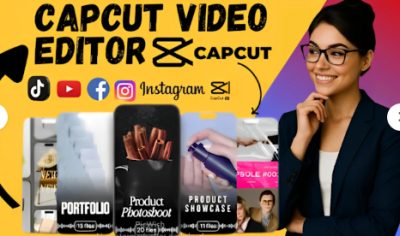 I will edit your CapCut video Instagram reels podcast video YouTube, and TikTok reels