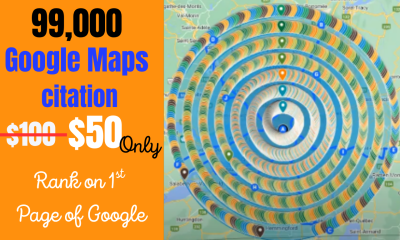 I will create 99,000 Google Maps Citations & Optimize Your GMB for Top Local SEO Ranking