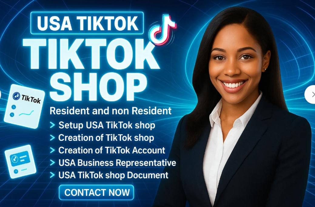 I will set up TikTok Shop, Shopify, TikTok Shop Dropshipping, Promote TikTok USA, TikTok