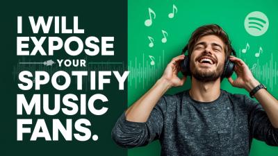 I will expose your Spotify music to real fans using niche promo