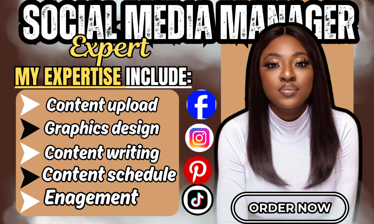 I will do Canva social media post social media marketing Instagram marketing manager