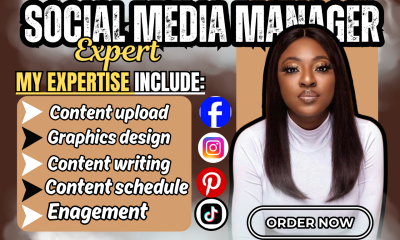I will do Canva social media post social media marketing Instagram marketing manager