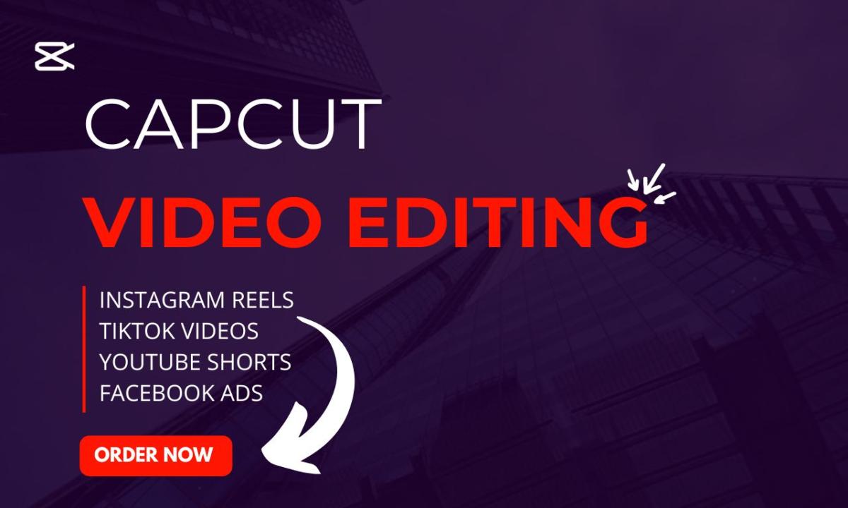 I will do Canva, CapCut Video Editing for YouTube, Instagram Reels, TikTok with Captions