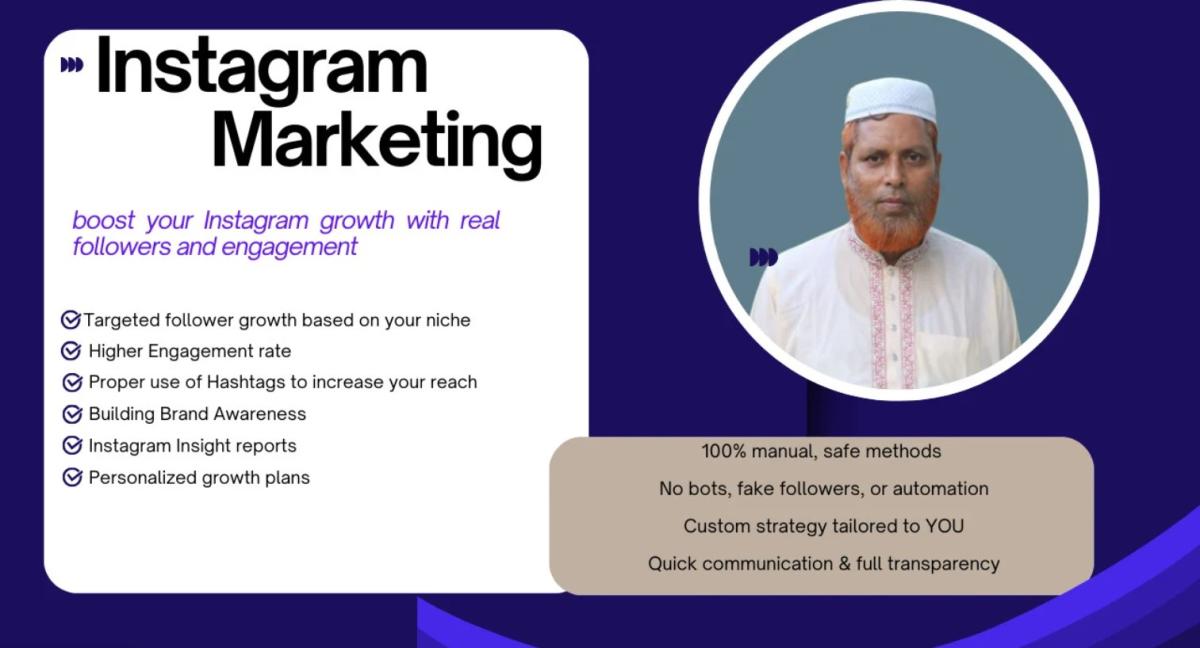 I Will Boost Your Instagram Growth with Real Followers and Engagement