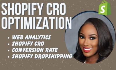 I Will CRO Audit Shopify Store & Conversion Rate Optimization Website Review