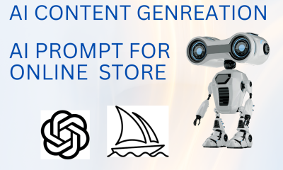 I will create powerful ChatGPT Midjourney prompts for your online store