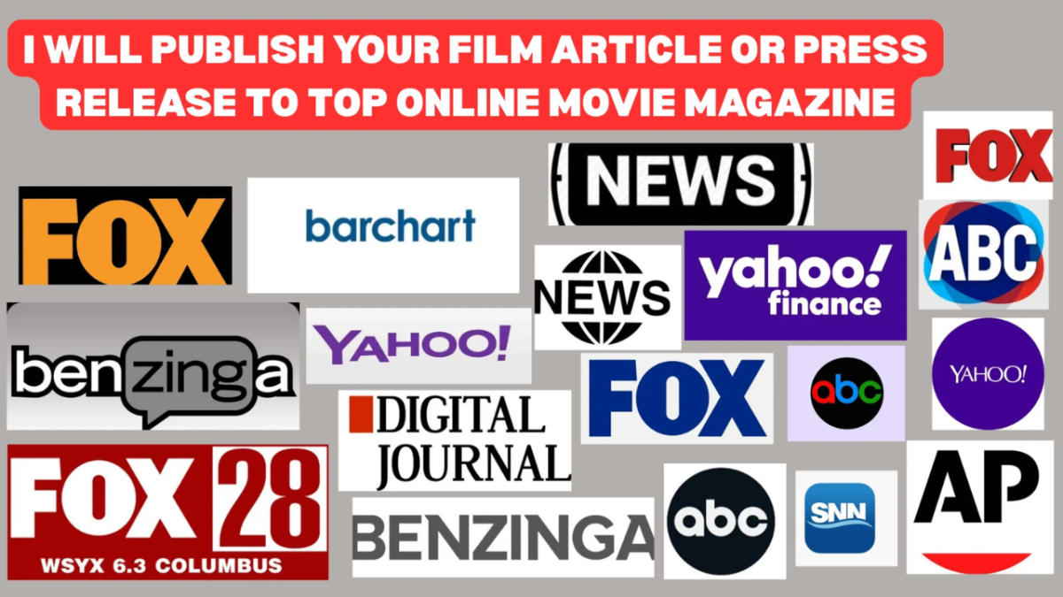 I will publish your film article or press release to top online movie magazine