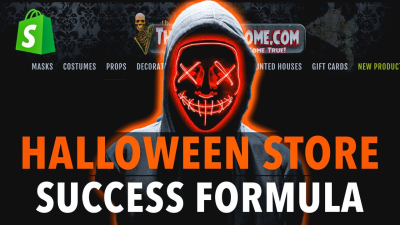 I Will Halloween Shopify Store Dropshipping Halloween Costume Decoration Store Sales