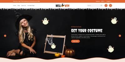 I will design Halloween, Black Friday Shopify Store & Christmas Dropshipping Website