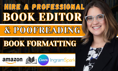 I will proofread, book editing, ebook, book formatting, Christian children’s book editor