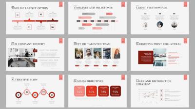I will design business sales pitch deck, marketing PowerPoint presentation, PPT slides