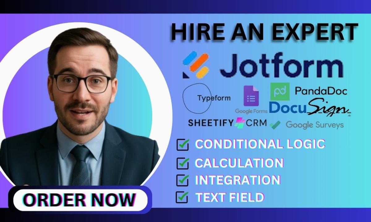 Build Forms, Sales Funnel and Automation with JotForm