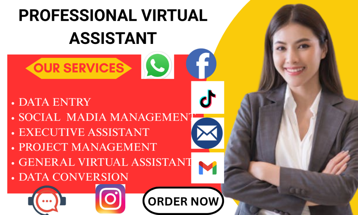 Be Your Shopify Virtual Assistant, Social Media Manager & Shopify Store Manager