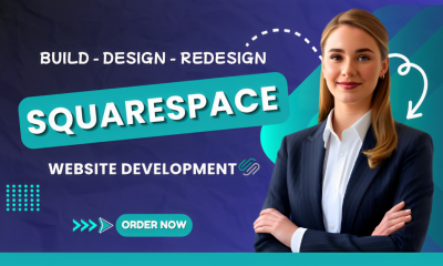 I will design, redesign, and develop your Squarespace website
