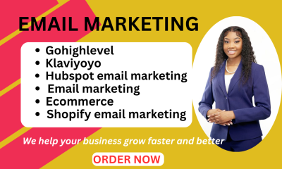 I will boost Shopify sales with expert Klaviyo email flows, campaigns & marketing