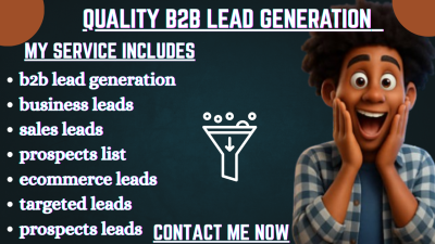 Do B2B Lead Generation Email List Building LinkedIn Business Leads