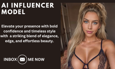 I will create a stunning AI influencer model image for your brand