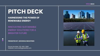 I will design an engaging investor pitch deck or PowerPoint slides