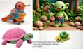 I will write amigurumi crochet pattern crochet design in pdf format
