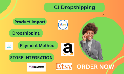 I will upload CJ Dropshipping products to Shopify, eBay, WooCommerce, Etsy & Optimize Shopify SEO