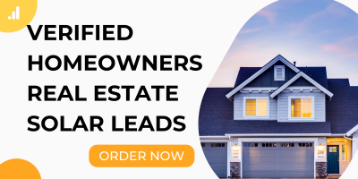 I will generate active consumer real estate, homeowners solar leads, homeowners leads