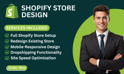 I Will Clone, Revamp, Design, Redesign Shopify Store or Shopify Website and Site Speeds