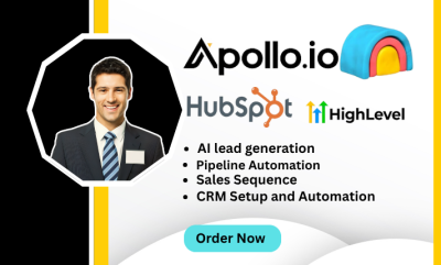 I Will Setup Clay, Apollo, Clay.com, HubSpot CRM as an Expert