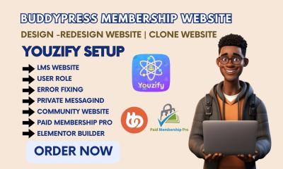 I will setup and customize Youzify, BuddyPress, BuddyBoss with Paid Membership Pro