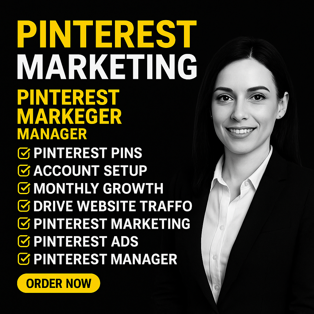 I Will Manage, Boost, Grow, Optimize, and Do Pinterest Marketing, Pins, and Boards