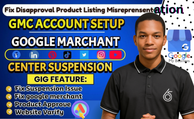 I will setup Google Merchant Center Shopping Ads Campaign for Misrepresentation Issue (GMC)