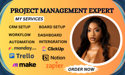 I will setup board automation integration on monday.com, monday CRM, Asana, Trello