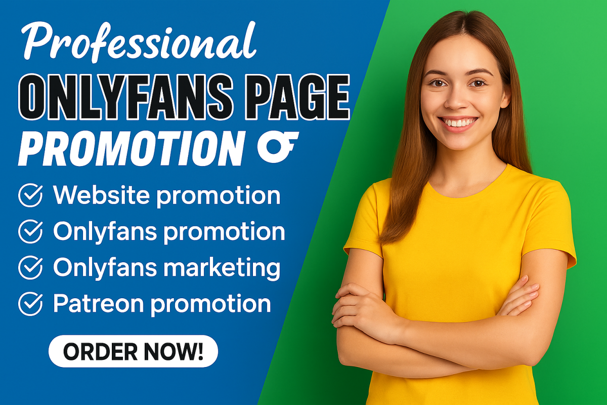 I will do OnlyFans Fanvue Page Business Website and Promotion via Reddit Posts